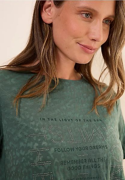 T-Shirt mit Schmucksteinen günstig online kaufen