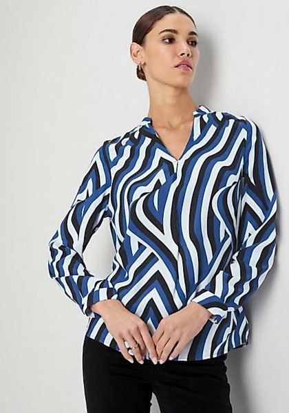 HECHTER PARIS Klassische Bluse mit elegantem V-Ausschnitt - NEUE KOLLEKTION günstig online kaufen