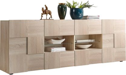 INOSIGN Sideboard "Dama Breite 241, Kommode 2 Türen u. 4 Schubkästen, Anric günstig online kaufen