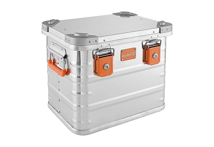 ALUBOX Aufbewahrungsbox mit Deckel und Stapelecken 1 mm Wandstärke (31 Lite günstig online kaufen