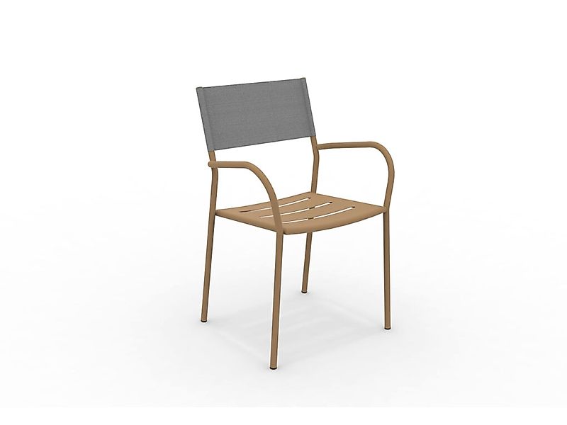 Vera Outdoorsessel stapelbar Corten, Steel günstig online kaufen