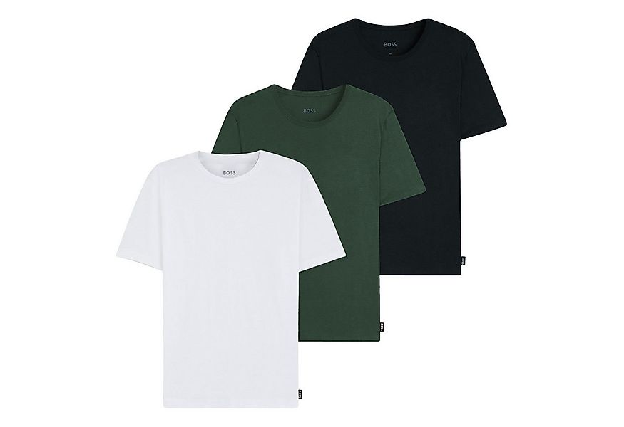 BOSS Unterziehshirt T-Shirts Bamboo (3-St) mit Rundhalsausschnitt günstig online kaufen