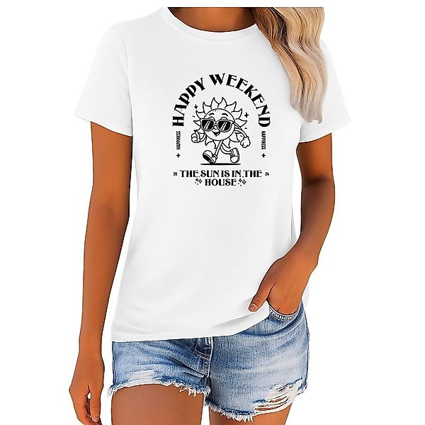 Banco T-Shirt Damen "Happy Weekend" - günstig online kaufen