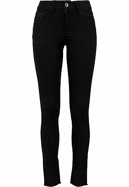 URBAN CLASSICS Stoffhose "Urban Classics Damen Ladies Cut Knee Pants", (1 t günstig online kaufen