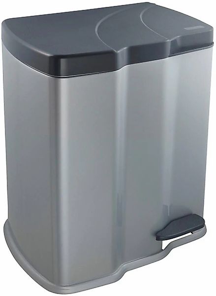 keeeper Mülleimer "gunnar" 2 Behälter Treteimer 7 l + 15 l, mit 2 Abfallbeh günstig online kaufen