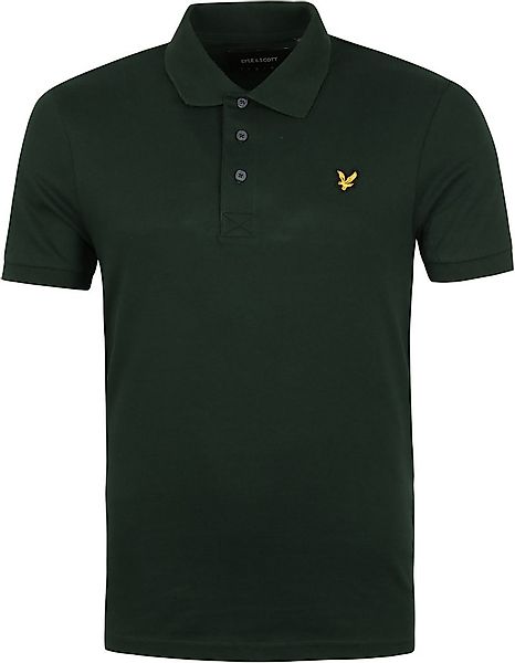 Lyle and Scott Poloshirt Dunkelgrün - Größe XL günstig online kaufen