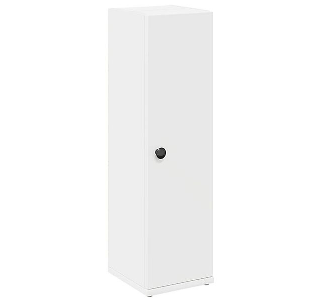 vidaXL Badezimmer-Set Badezimmerschrank mit Rollenhalter Weiß 20,5x22x72 cm günstig online kaufen