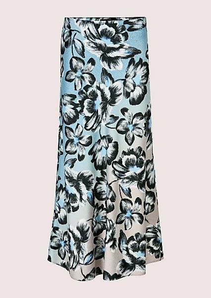 MADELEINE Midirock "Midirock Eleganter Floral-Druck für stilvolle Auftritte günstig online kaufen