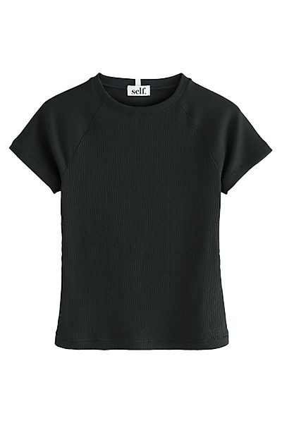 self T-Shirt Self. Enges, geripptes T-Shirt günstig online kaufen