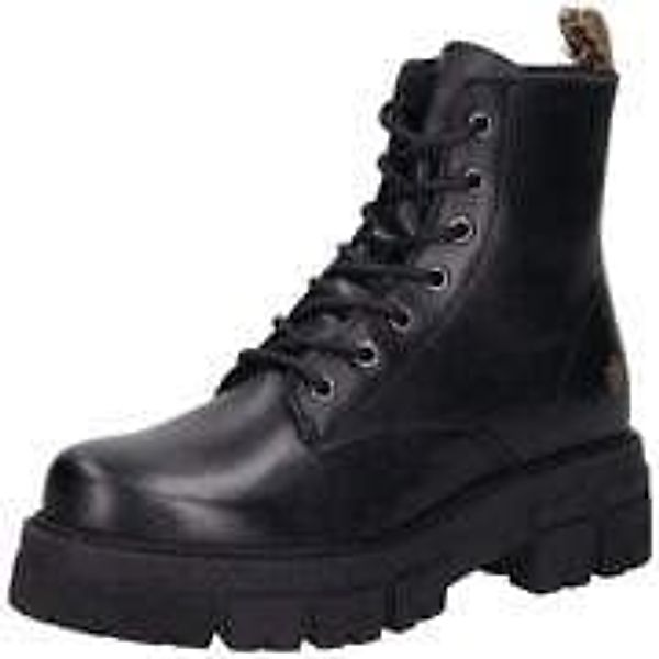 Apple of Eden Schnür Boots Damen schwarz günstig online kaufen