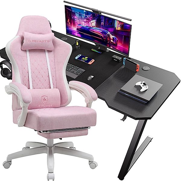 GTPLAYER Gaming-Stuhl Ergonomischer Gaming Sessel Schreibtischstuhl günstig online kaufen