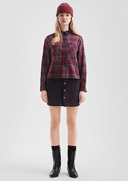 QS Minirock Rock Cord-Minirock mit Knopfleiste günstig online kaufen