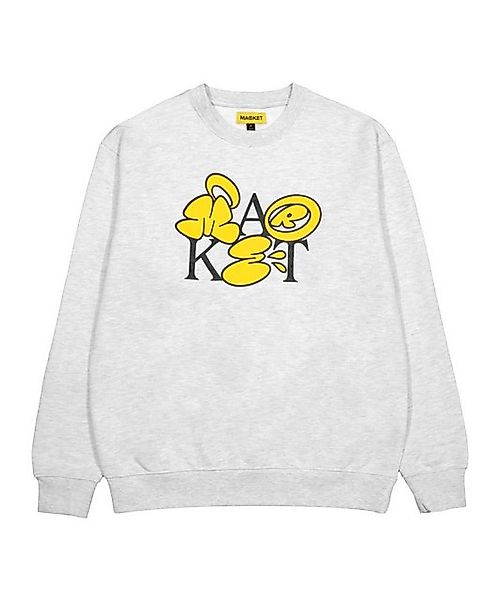 Market Sweatshirt Bubble Letter Crewneck Sweatshirt Baumwolle günstig online kaufen