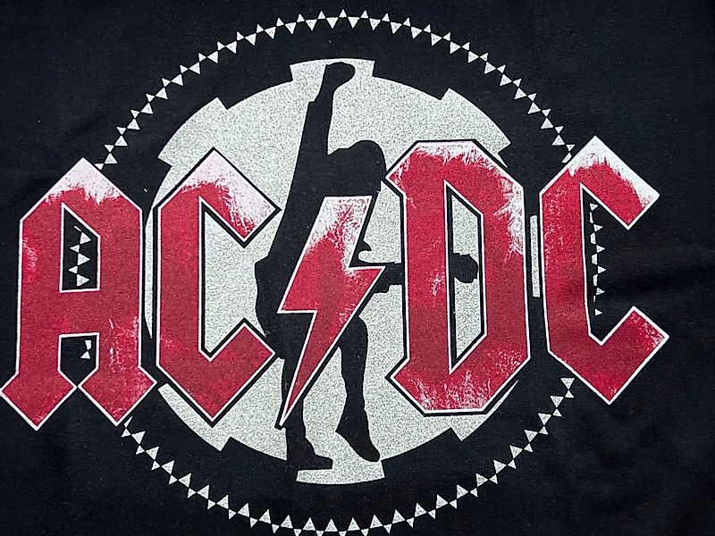 AC/DC Print-Shirt AC/DC T-Shirt Black Ice günstig online kaufen
