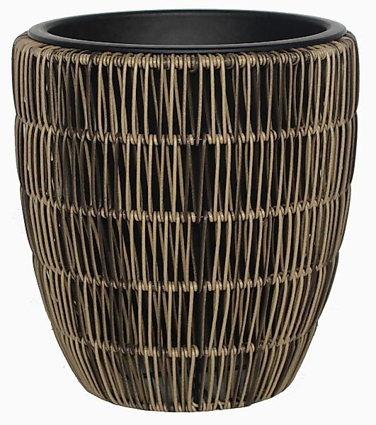 Trend Line Blumentopf TrendLine Polyrattan Pflanztopf günstig online kaufen