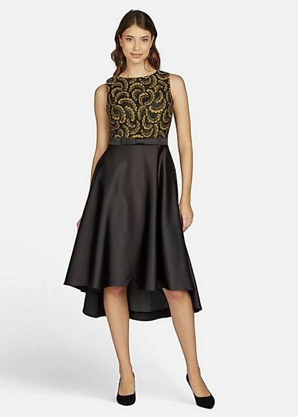 Kleo Abendkleid mit High-Low-Rock aus Satin günstig online kaufen