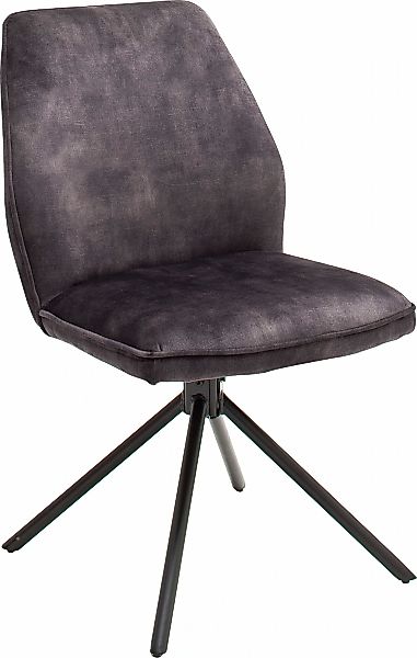 MCA furniture Esszimmerstuhl "Ottawa", (Set), 2 St., Vintage, Vintage Velou günstig online kaufen