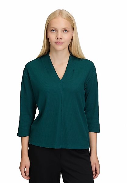 Betty&Co 3/4-Arm-Shirt "Betty & Co Damen Casual-Shirt mit V-Ausschnitt", (1 günstig online kaufen