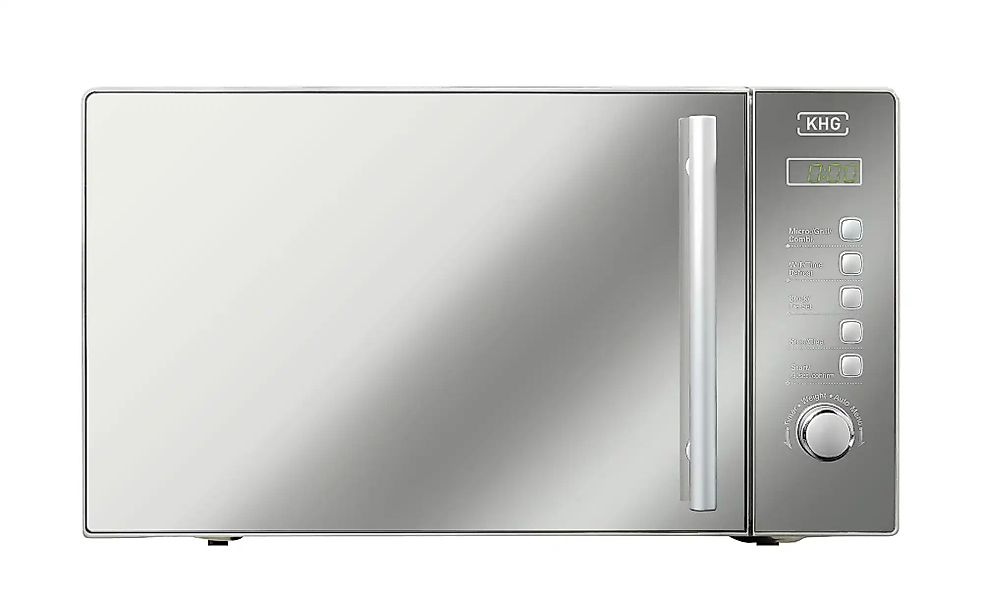 KHG Mikrowelle  MW-20GSD ¦ silber ¦ Metall lackiert,Kunststoff ¦ Maße (cm): günstig online kaufen