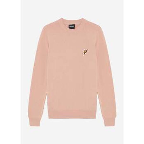 Lyle & Scott  Pullover Cotton crew neck jumper - pink grapefruit günstig online kaufen