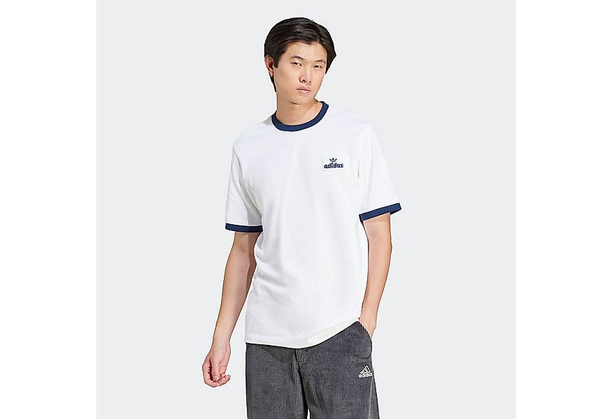 adidas Originals T-Shirt CONTRAST TEE mit Kontrastkragen und Bündchen, für günstig online kaufen