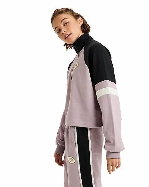 Roxy Sweatshirt "Essential Energy Boxy Half Zip" günstig online kaufen