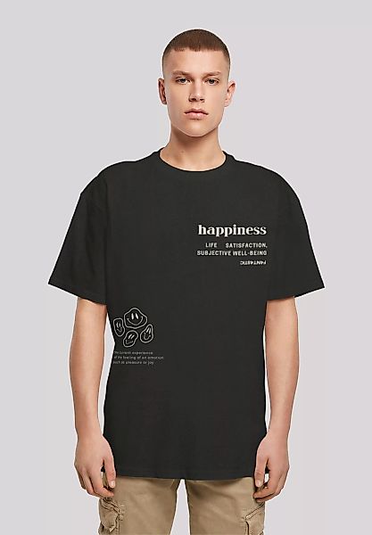 F4NT4STIC T-Shirt "happiness OVERSIZE TEE" günstig online kaufen