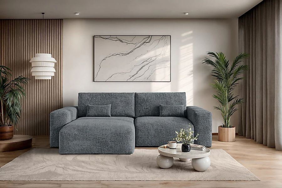 OTTO home Ecksofa "MATTS Schlafsofa mit Bettkasten, Maße B/T/H: 265/159/89 günstig online kaufen