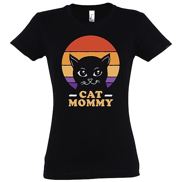 Youth Designz T-Shirt Cat Mommy Katzenmama günstig online kaufen