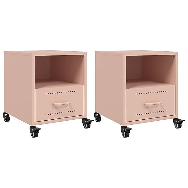 vidaXL Nachttisch Nachttische 2 Stk. Rosa günstig online kaufen