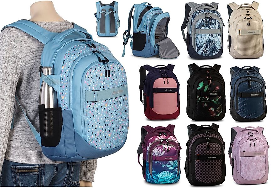 Ebaxx Schulrucksack Groß Rucksack Schulranzen Tasche günstig online kaufen