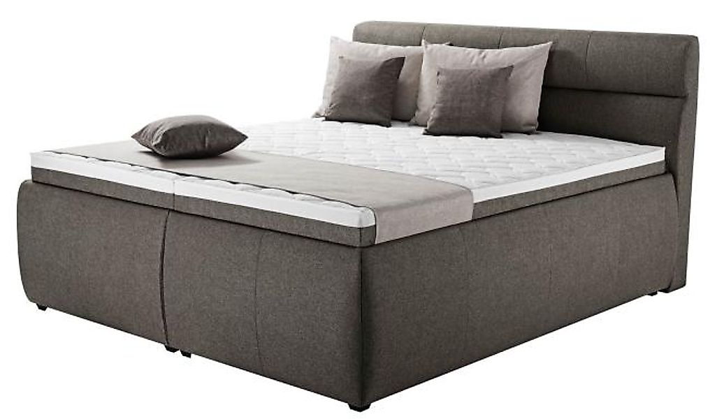 Boxspringbett ca.180x200 cm inkl. 2 Bettkästen Braun günstig online kaufen
