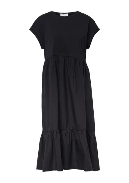 s.Oliver Midikleid Kleid Stufenkleid im Relaxed günstig online kaufen