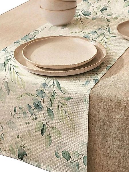 LIVINA HOME Tischläufer Premium Tischdecke abwaschbar, Tischband, moderne L günstig online kaufen