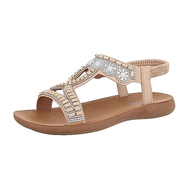 Ital-Design Damen Freizeit Riemchensandalette (86345290) Flach günstig online kaufen