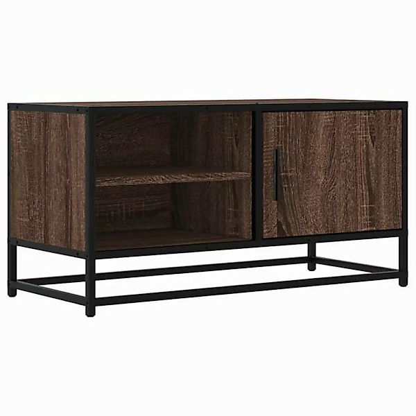 vidaXL TV-Schrank TV-Schrank Eichen-Optik 80x34,5x40 cm Holzwerkstoff und M günstig online kaufen