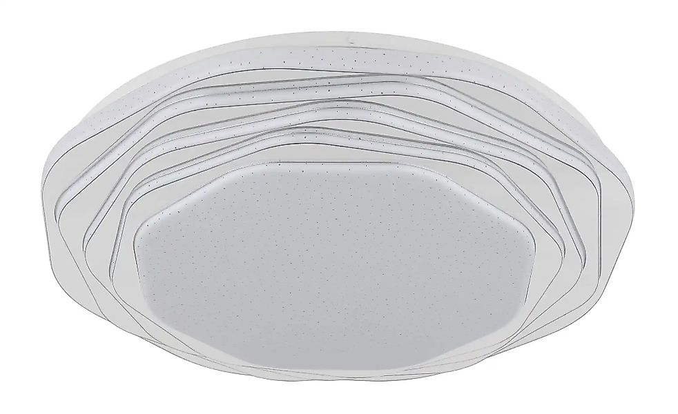 Globo Lighting Deckenleuchte   ¦ weiß ¦ Maße (cm): B: 48 H: 8  Ø: 48 Lampen günstig online kaufen
