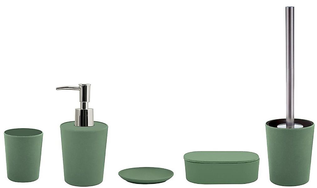 spirella Badaccessoires-Sets Bad-Zubehör-Set TAKEO, 100% Bambus, günstig online kaufen