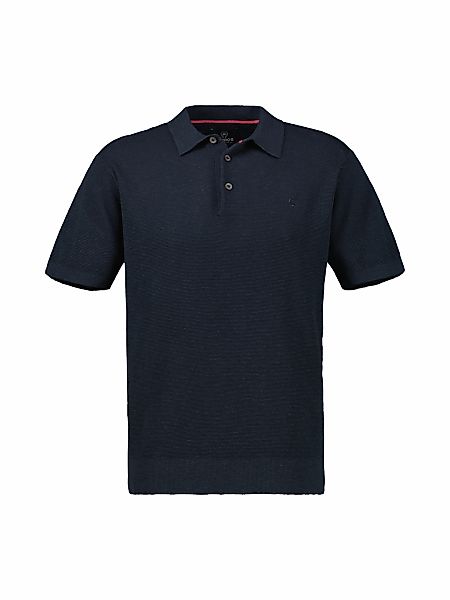 LERROS Langarm-Poloshirt "LERROS Leichtes Sommer-Strick-Polo" günstig online kaufen