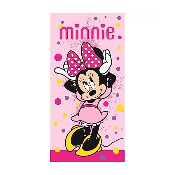 Disney Badetuch Disney Minnie Badehandtuch, Strandtuch günstig online kaufen