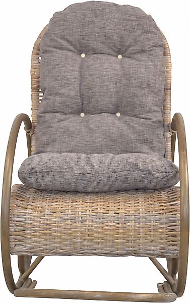 HOFMANN LIVING AND MORE Schaukelsessel, (1 St.), Handgeflochten günstig online kaufen