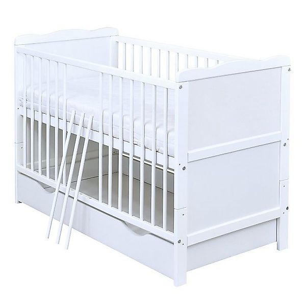 Baby-Delux Babybett Jack Bettkasten, Kinderbett Gitterbett günstig online kaufen