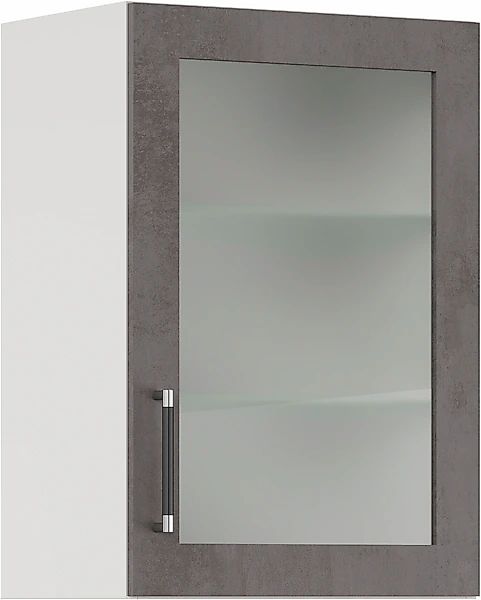 IMPULS KÜCHEN Glashängeschrank »"Prag", Breite 50 cm« mit Glasdrehtür günstig online kaufen