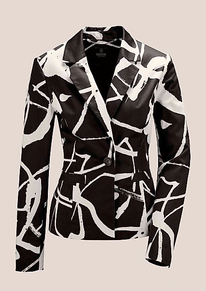 MADELEINE Jackenblazer "Blazer Kurzblazer mit Unikat-Print" günstig online kaufen