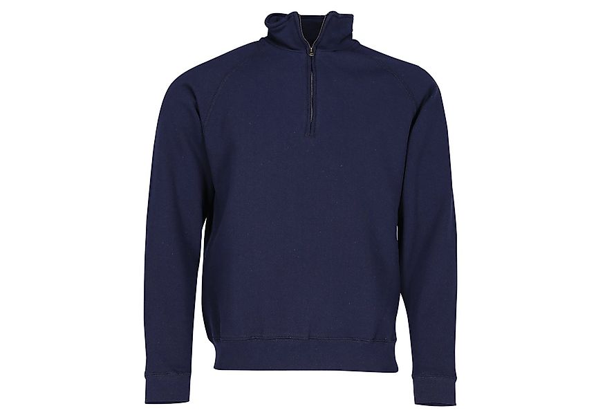 Fruit of the Loom Sweatshirt Fruit of the Loom Classic Zip Neck Sweat günstig online kaufen