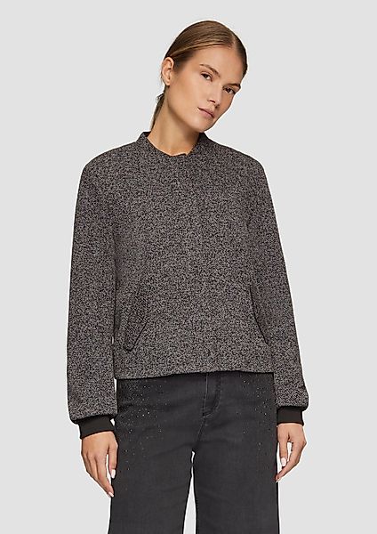 s.Oliver Funktionsjacke Indoor-Jacke Melierter Blouson mit günstig online kaufen