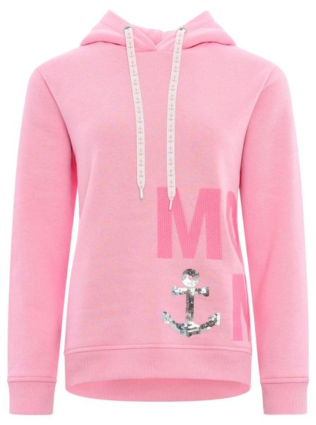 Zwillingsherz Sweatshirt ""Moin"" mit Paillettenanker und gesticktem Schrif günstig online kaufen