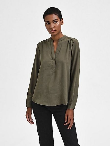 SELECTED FEMME Blusenshirt (1-tlg) SLFMIVIA LS TOP B NOOS günstig online kaufen