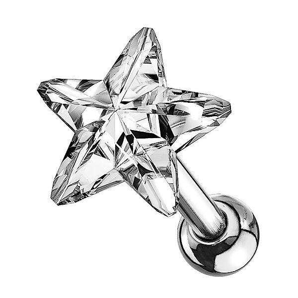 Taffstyle Piercing-Set Tragus Knorpel Piercing Kristall günstig online kaufen