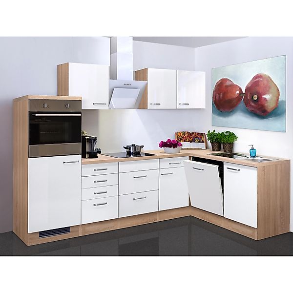 Flex-Well Küchenzeile "Florenz" wahlweise mit E-Geräten, Gesamtbreite 280x1 günstig online kaufen